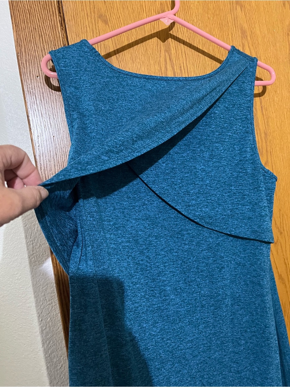 Patagonia Blue Heather Scoop Neck athletic dress - Picture 3 of 4